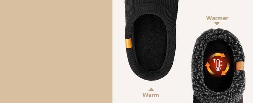 Birthday Gifts, Soft, Slip-on, Supportive, Breathable, Machine-Washable, Indoor Outdoor VeraCosy Men's Memory Foam Slippers Comfy Durable Moccasin House Shoes B0CLGK9159