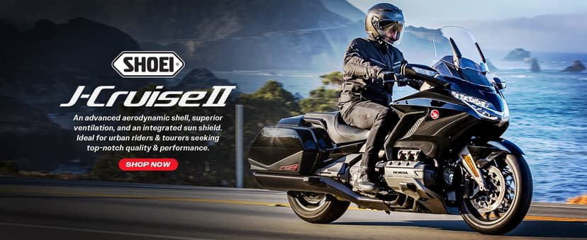 Shoei J-Cruise II Open Face Motorcycle Helmet