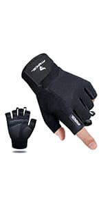 ATERCEL Workout Gloves for Men and Women, Exercise Gloves for Weight Lifting, Cycling, Gym, Training, Breathable and Snug fit
