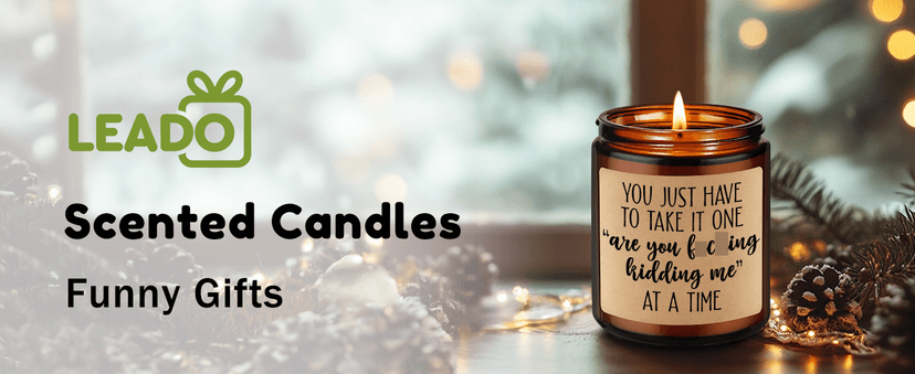 Christmas, Funny Birthday Gifts for Coworkers, Best Friend, Employee, Boss, Female, Male, Woman, Cool Sarcastic Work Ideas LEADO Candles, Boss Lady, Coworker Gifts for Women, Men - Bosses Day Gifts B08SPYC6RX
