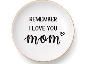 Friendship Gifts for Women Best Friend - Ceramic Jewelry Dish Tray Presents for Female Firends Bestie Sister Coworkers Birthday Mothers Day