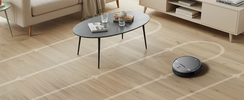 XIEBro Life Robot Vacuum and Mop Combo, Vaccum Robot 2 in 1 with WiFi/App/Voice, Schedule, Water Tank and Dustbin, Self-Charging, Slim, Ideal for Hard Floor, Pet Hair, Carpet