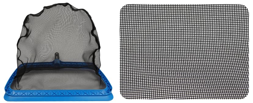 Pool Skimmer Net with Self-Repair Fine Nylon Mesh Bag, Pool Leaf Rake for Above Ground Pools & In-ground Pools, Pool Nets for Cleaning - Original Series(No Pole)