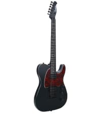 Tostar Electric Guitar: P90 Pickups, TOM Bridge & Smoked Matte Finish, 3-Way Switch, 39" Solid Body Electric Guitar for Intermediate Players, Guitarra Eléctrica Kit, Musical Birthday Gifts, Black