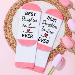 Saineron Daughter in Law Gifts from Mother in Law Future Daughter-in-Law Birthday Gifts Thoughtful Wedding Day, Anniversary, Happy Birthday Gift Includes Canvas Tote Bag, 16oz Glass Cup B0FSSGJ5CL