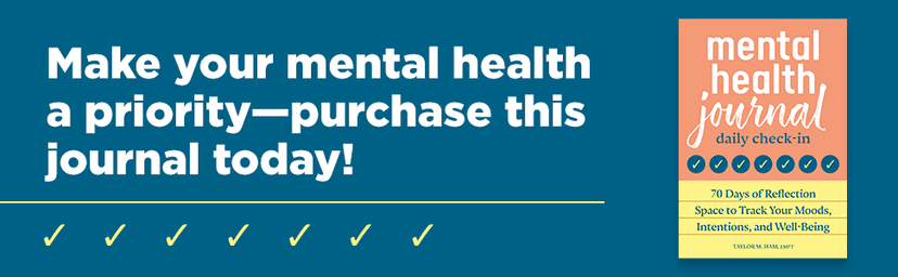 Mental Health Journal: Daily Check-In: 70 Days of Reflection Space to Track Your Moods, Intentions, and Well-Being