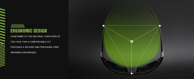 Foliful 3 Pack Polarized Sports Sunglasses for Men, Mens Sunglasses Wrap Around UV400 Protection for Cycling Fishing Driving