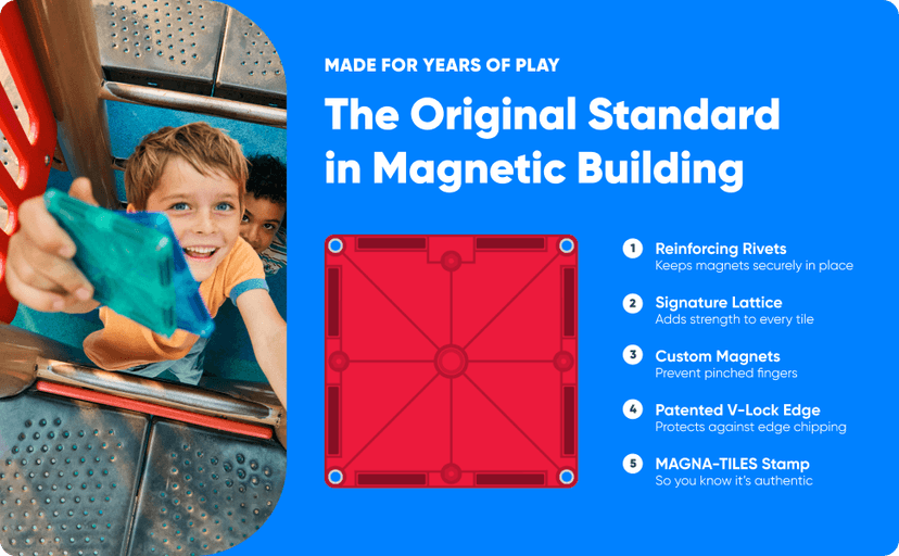 MAGNA-TILES microMAGS 24-Piece Spring Garden Travel Set, The Original Magnetic Building Brand B0FVZM245Y