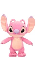 Disney Baby Lilo & Stitch Soft Huggable Stuffed Animal Cute Plush Toy for Toddler Boys and Girls, Gift for Kids, Blue Stitch 15 Inches