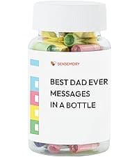 Pre-Written Love Capsules Messages in a Bottle, Love Letters Long Distance Relationships Gifts (50+),Christmas, New Year Gifts for Husband, Wife, Boyfriend, Engaged Gifts for Couples (Long Distance)