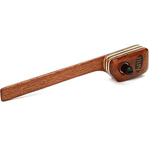 KNA NG-2 Portable Piezo Nylon String Classical Flamenco Guitar Pickup – Natural Acoustic Tone, Lightweight, Detachable, Onboard Volume Control, Passive No Battery Required, Easy Installation