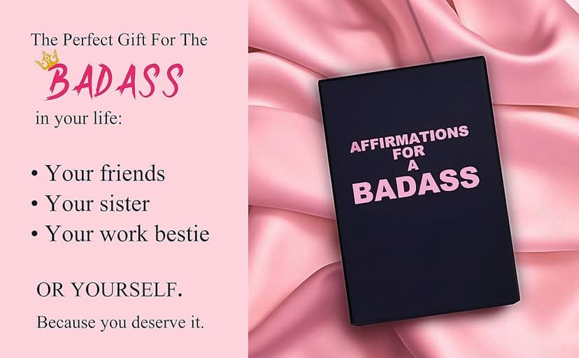 Badass Affirmation Cards - Daily Motivational and Inspirational Cards for Women