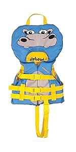 Airhead General Purpose Life Jacket for Adults & Kids - US Coast Guard Approved Life Vest for Men, Women, Youth, Child & Infant, Boating Safety PFD for Fishing & Swimming