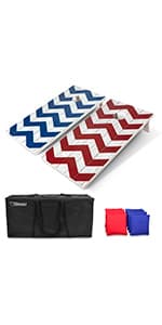 GoSports Football & Baseball Toss Games Available in Football Red Zone Challenge or Baseball Pro Pitch Challenge Choose Between Backyard Toss or Door Hang Targets