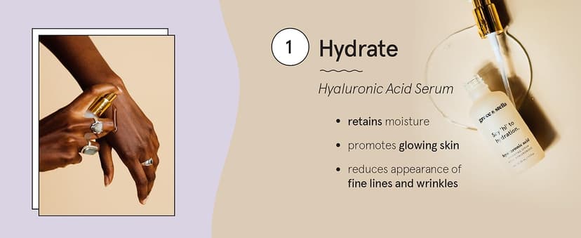 grace & stella Award-Winning Skin Care Set - Birthday Gifts for Women - Travel Essentials with Gold Eye Masks, Hyaluronic Acid Serum & Rose Spray - Bachelorette Party Favors, Teen Girl Gifts - Vegan