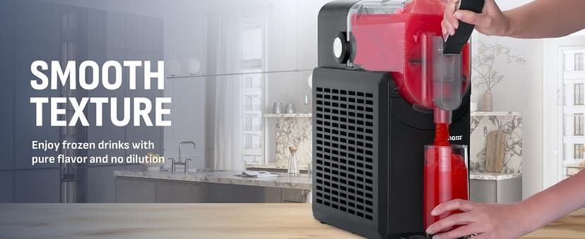 Luma Comfort Clear Ice Cube Maker Machine | First Cubes in 15 Minutes, 40 lbs. of Ice in 24 Hours | Countertop Portable Design in Stainless Steel