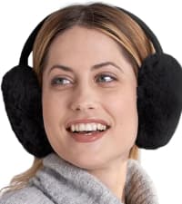 Tough Headwear Tough Headwear Warm Winter Ear Muffs For Men Women, Earmuffs Behind the Head, Fleece Ear Warmers, Ear Covers for Cold Weather