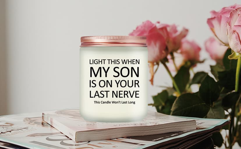 Mothers Day Gifts for Daughter in Law from Mother in Laws, Lavender Scented Soy Candle Daughter in Law Gifts, Christmas Wedding Birthday Gifts Candle B0DB8CL6PP