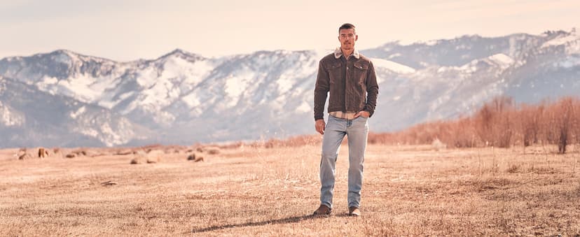 Wrangler Authentics Men's Long Sleeve Quilted Lined Flannel Shirt Jacket with Hood