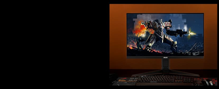 ASUS TUF Gaming Series 5 24.5” 1080P Gaming Monitor (VG259QMRL5A) - Full HD, Fast-IPS Panel, 310Hz, 0.3ms, DisplayHDR400, 99% sRGB, Height Adjustable, DisplayWidget, Gaming AI, 3 yr Warranty