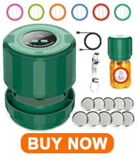 M11 Electric Mason Jar Vacuum Sealer Kit - with Wide and Regular Mouth Mason Lids, Jar Vacuum Sealer for Canning Jars, Vacuum Sealing Machine for Food Storage Black