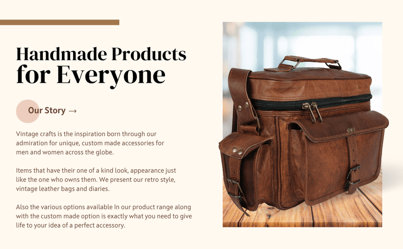 Leather Messenger Bag for Camera - Vintage Shoulder Satchel Camera Bag for DSLR, Canon, Nikon, Fuji Cameras - Travel, Portable Photography Bag