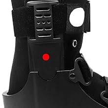 Jewlri Jewlri Air Walking Boot, Fracture Boot Short Walker Protection Fits Left or Right Foot Ankle Support for Injuries Fractures Sprains Black M