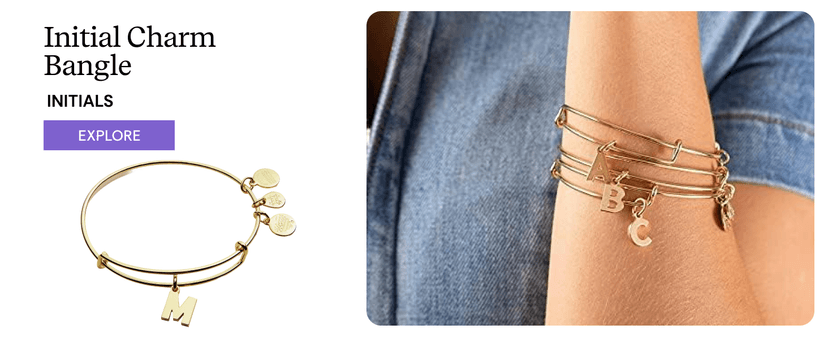 Alex and Ani Godmother Charm Bangle