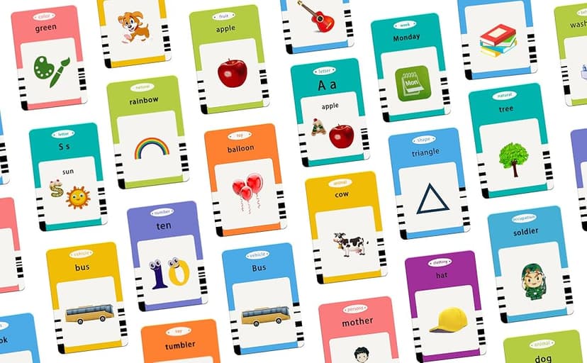 Talking Cards for Toddlers, Speech Therapy Toys Autism Toys, ABC 123 Sight Words Etc, Educational Learning Interactive Toys with Giftable Package (510-blue (New ABC+123+ 3 Songs))