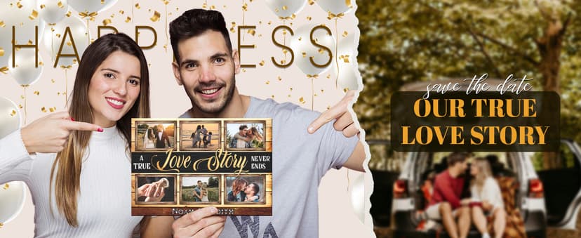 Dem Canvas Personalized Prints, Custom Photo and Name, Wedding Gifts for Couple, Anniversary Valentine Gift, Marriage Prayer Canvas, Engagement Gift (12x08)