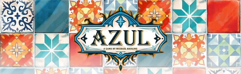 Azul Board Game - Award-Winning Tile-Placement Strategy Game, Beautiful Mosaic Art, Family Fun for Kids & Adults, Ages 8+, 2-4 Players, 30-45 Minute Playtime