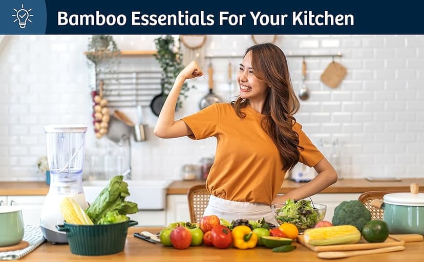 RoyalHouse Bamboo Cheese Board and Charcuterie Boards Set & Serving Tray for Meat, and Wine - Birthday Gifts for Women, Wedding Gifts for Couples 2025, Bridal Shower, Housewarming Gifts New Home