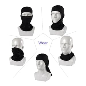 Ligart 4 Pieces Balaclava Mask Sun Protection Hood Face Cover Full Head Mask for Men and Women for Hunting Fishing Skiing