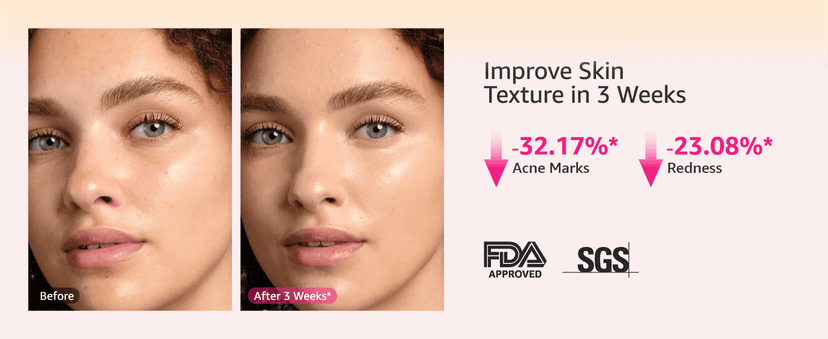 850nm Near Infrared (NIR), 7 Mode Portable LED Face Mask for True Anti-Wrinkles Skincare at Home Red Light Therapy Mask for Face and Neck with 396 LEDs B0GF25FKF4