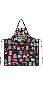 WSNANG Funny Baking Aprons with Pockets In My Baking Era Apron Bakers Gifts Pastry Chef Gift B0CZNY4F2J