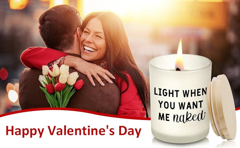 Gifts for Him Boyfriend Husband Men Couples Gift Ideas, Romantic Valentines Day Gift for Him, Naughty Boyfriend Birthday Gifts, Funny Anniversary Presents for Men Husband Couple, Christmas, Candles