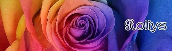 Preserved Real Roses with Colorful Mood Light Wishing Bottle, Eternal Rose,Never Withered Flowers, Table Decor,Christmas Anniversary Valentine's, Blue 4.3inch, 1pcs B07DT2GBT2