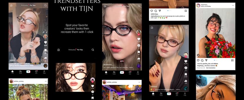 TIJN Magnus Blue Light Blocking Glasses for Women Men,Square Cat Eye Frame Bluelight Glasses for Gaming/Computer/Screen