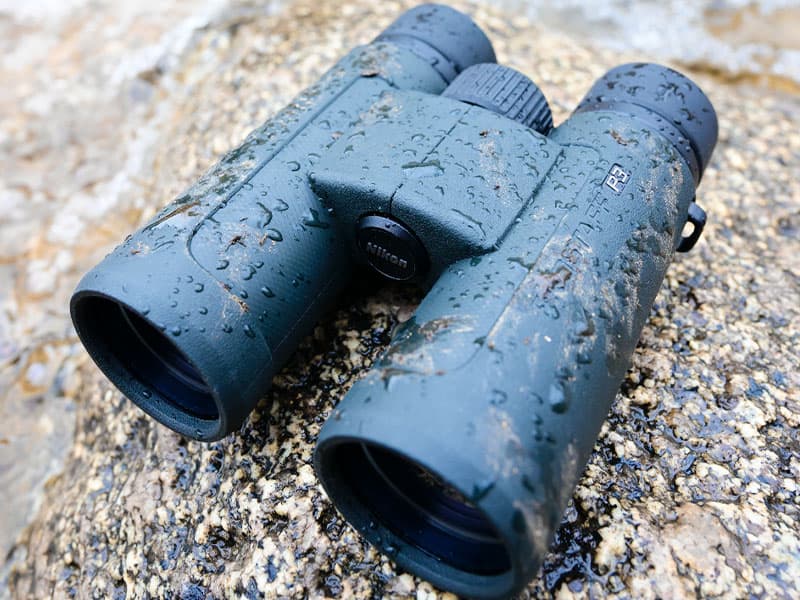 Nikon PROSTAFF P3 8x42 Binocular | Waterproof, fogproof, rubber-armored Full-Size Binocular, wide field of view & long eye relief | Official Nikon USA Model
