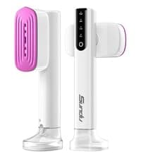 Sundu 1500W Clothes Iron, Steam Iron for Clothes - Ceramic Nonstick Soleplate for Fast Gliding, Self-Clean, Auto Shut-Off, 11.8oz Large Water Tank, Lightweight for Home & Travel Use, Green