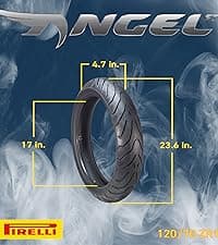 Pirelli Diablo Rosso II 120/70 ZR 17 M/C (58W) TL (K) Front & 160/60 ZR 17 M/C (69W) TL Rear Motorcycle Tires- Sport Performance for Road Use Tire Set with Keychain