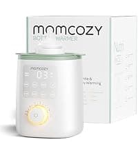 Fast Heating with Nutrients Preserved, Precise Temp Control, Dual Heating Modes for Breast Milk & Water, 17OZ Large Capacity Momcozy Portable Bottle Warmer for Breast Milk, Baby Travel Essentials B0DKHCWJ5G