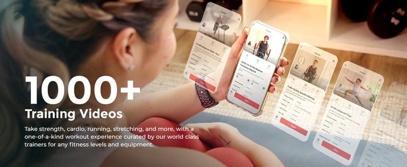 Sunny Health & Fitness Smart Under-Desk Bike Exerciser, Low-Impact Cardio Cycling Equipment for Home/Office, Mini Paddler for Arm/Leg Mobility Training, Free SunnyFit App Connect, Optional Motorized