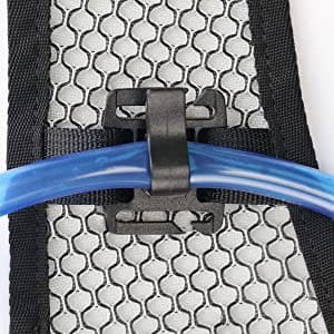 Lightweight Hydration Backpack, Running Backpack with 2L Water Bladder, Hydro Water Daypack for Cycling Hiking Rave for Men Women