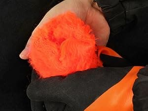 Schwer 2 Pairs 100% Waterproof Winter Work Gloves, ANSI A2 Cut Resistant Freezer Gloves for Outdoor Cold Weather Keep Hands Warm, Thermal Insulated Gloves for Shoveling Snow, Ice Fishing, L