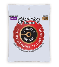 MARTIN Authentic Acoustic Guitar Strings - Lifespan 2.0 Treated