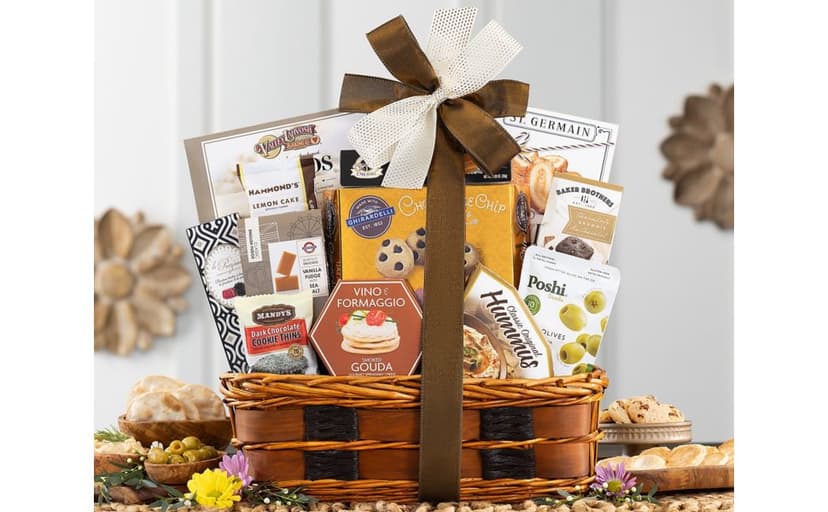 Wine Country Gift Baskets The Bon Appetit Gourmet Gift Basket Gift for Families College Students Appreciation Thank You Congratulations Get Well Soon Care Package