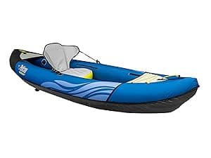 Pelican Argo 100X - Recreational Sit in Kayak - Lightweight Patented Ram-X™ Material - Ergoform™ Seating System - 10 ft