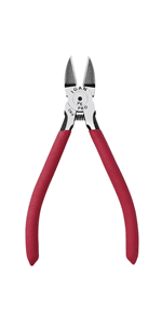 IGAN-P6 6-inch Ultra Sharp & Powerful Side Cutter Clippers with Longer Flush Cutting Edge, Ideal Wire Snips for Crafting, Floral, Electrical & Any Clean Cut Needs B087P191LP