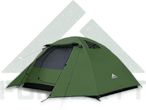 Forceatt Tent for 2 and 3 Person is Waterproof and Windproof, Camping Tent for 3 to 4 Seasons,Lightweight Aluminum Pole Backpacking Tent Can be Set Up Quickly,Great for Hiking